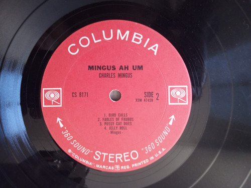 Charles Mingus Mingus Vinilo Usa 5 Puntos Tapa Como Se Ve Estándar