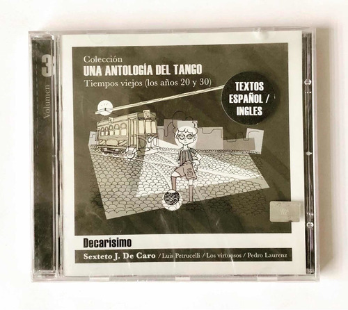 Una Antología Del Tango - Vol.3 Decarisimo (cd) Nuevo (2009)