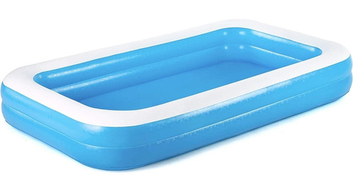 Alberca Piscina Inflable Rectangular Azul Play Day