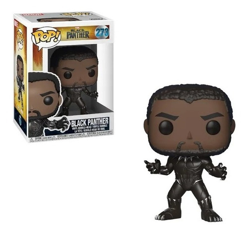 Funko Pop Black Panther 273 Marvel Pantera Negra 