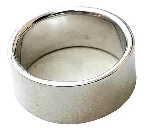 Anillo grueso de plata hot sale