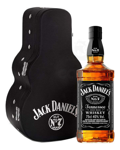 Whisky Jack Daniels 750ml Guitarra Edición Limitada