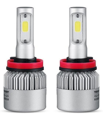 Kit Led Cree Cob S2 H1 H11 9006 5202 40w 6000k 8mil Lumens