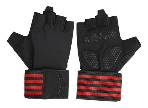 Guantes Con Muñequera  Entrenamiento Gimnasio Pesas