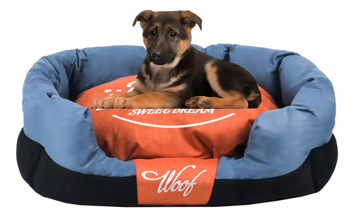 Almofada Cama Pet Cães Gatos Woof Lavável Até 15kg