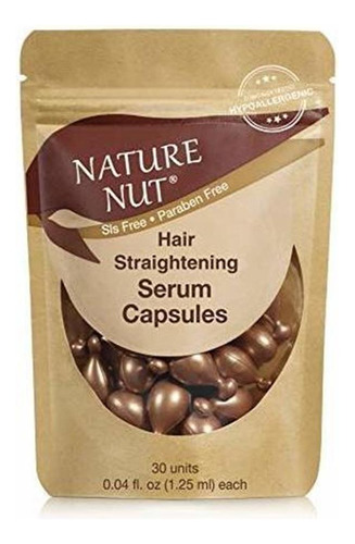 Nature Nut Hair Straightening Serum Capsules - Treatment