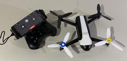 Drone Parrot Bebop 2 Fpv + Hélices De Repuesto. Impecable
