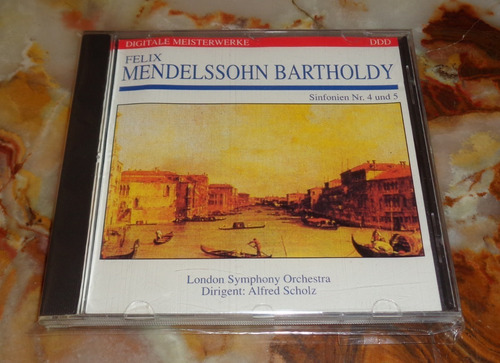 Felix Mendelssohn Bartholdy - Sinfonien Nr. 4 & 5 - Cd Germa