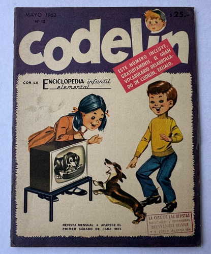 Revista Codelin N° 13 Ed Codex Mayo 1962