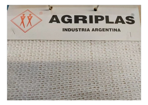Media Sombra Color Blanco Agriplas 80 % Ancho 4,2 M X 5 M 