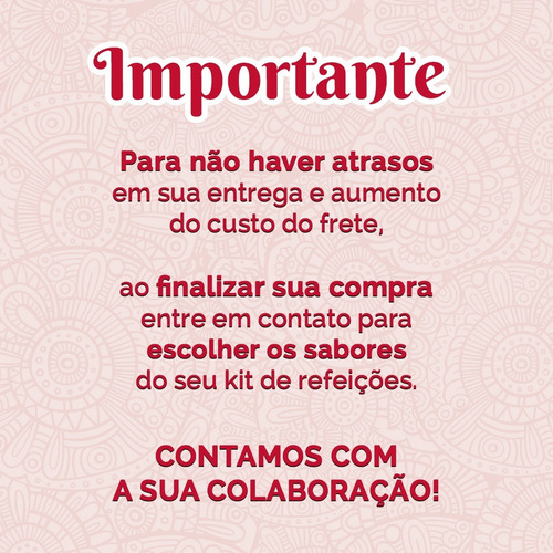 Imagem 2 de 8 de Refeições Instantâneas Sem Glúten Sem Leite: Monte Kit 4 Un