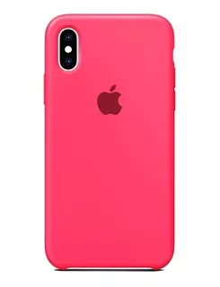 Capa Case Capinha Para iPhone XS iPhone X Aveludada Lisa