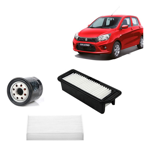 Filtros De Aceite Aire Polen Suzuki Celerio 1.0 2015-2021