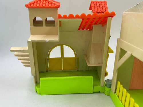 Pinypon Set Grange Vintage 80s Mattel Aurimat Naranja (Usado)
