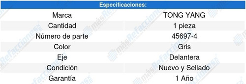Defensa Tong Yang Delantera Nissan Tsuru 92 A 16