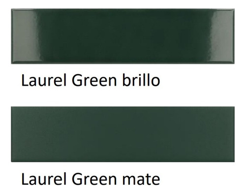 Eu Cerámica Costa Nova Laurel Green Verde Oscuro Mate 5x20 