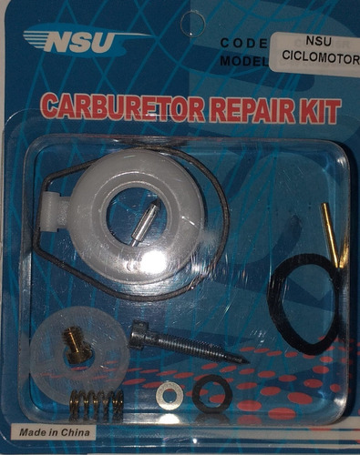 Kit Reparacion Carburador  Para Ciclomotores Zanella Due Sol