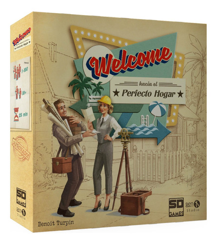 Welcome Hacia El Perfecto Hogar Juego De Mesa Sd Games