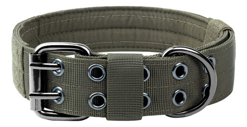 Collar De Perro Ajustable Onetigris, Estilo Militar, Con Ani