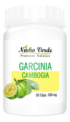 Garcinia Cambogia 500mg 60 Cápsulas - Ninho Verde