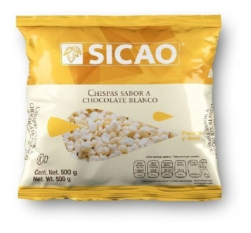 1kg Chispas De Chocolate Blanco Callebaut Sicao Repoteria