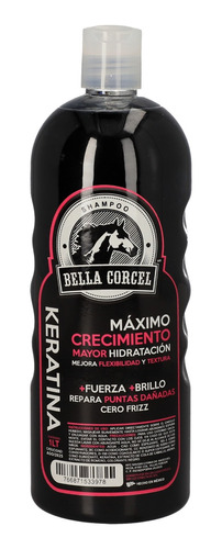  Bella Corcel Shampoo Keratina + Crecimiento Anticaida
