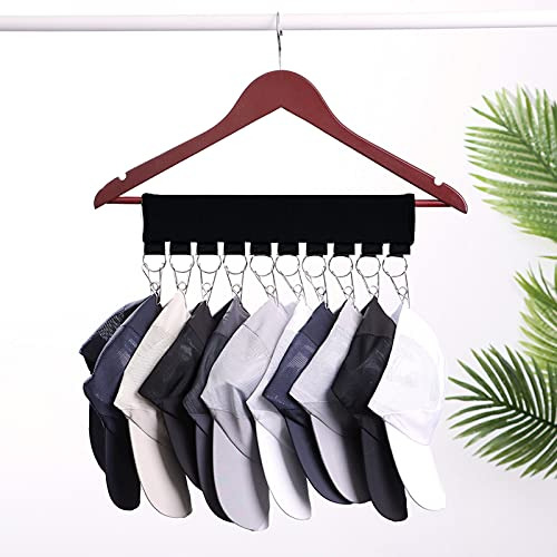 Organizador De Sombreros Con 10 Clips Para Colgar Gorros