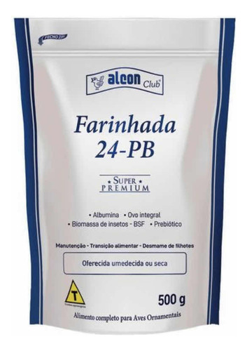 Farinhada Alcon 24 - Pb Super Premium 500g