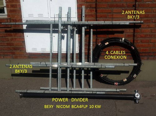 Antena Fm 4bay Bext Usa Bky3 11.4 Db 32 Veces Potencia