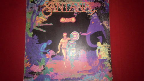 Santana Amigos Vinilo Lp - 1976 - Usado (como Nuevo)