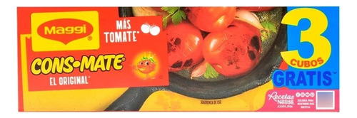 14 Pza Concentrado De Tomate Maggi Consomate Con Pollo 10 Cu