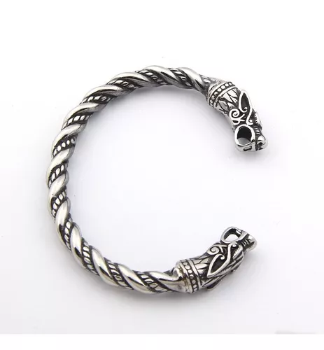 Pulsera Brazalete Vikingos Dragon Nórdico – CimarroneMX