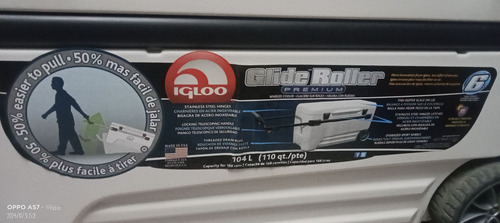 Cooler Igloo 104 Litros Con Ruedas (Usado)
