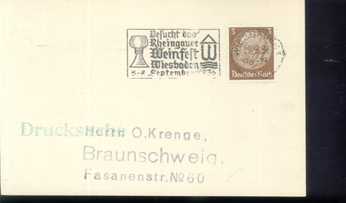 Alemania - Reich - Entero Historia Postal  (#5011)