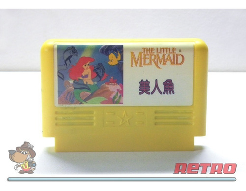 Cartucho La Sirenita  / Little Mermaid Para Family Game