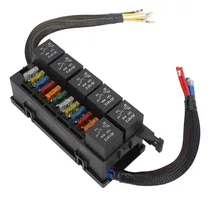 Comprar Kit Caja Relé Fusibles Agua 12v 6 Relés 11 Fusibles Ato