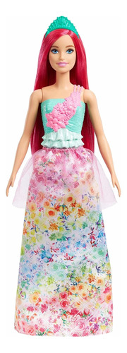 Barbie Princesa Dreamtopia Pelo Rojo Mattel Hgr15