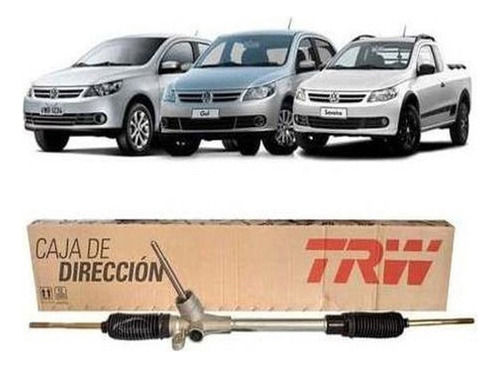 Caixa Direção Mecânica Gol Saveiro Voyage Fox - 2008 À 2019
