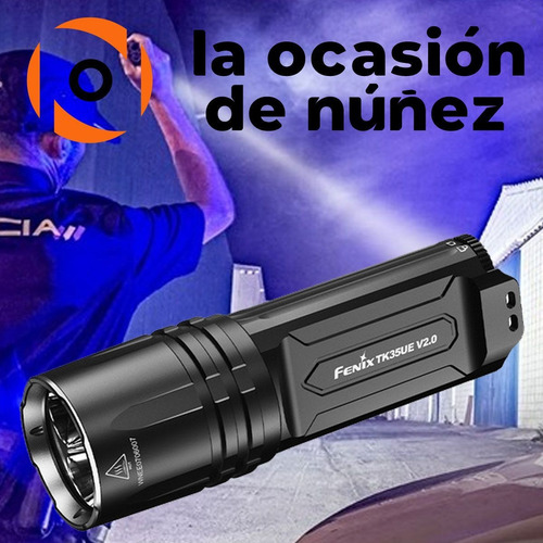 Linterna Fenix Tk35ue V2.0 Tactica De Mano 5000 Lumens 400 M