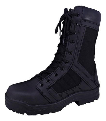 Botas Militares Hombre Para Trabajo Kaki Negro Repelente