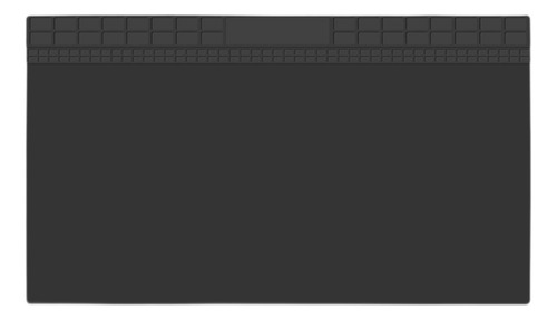 Silicone Soldering Pad Non Slip Electronics Repair Mat Black