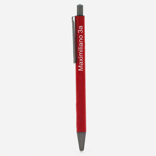 Bolígrafo Metalico Personalizable Elegante Regalo