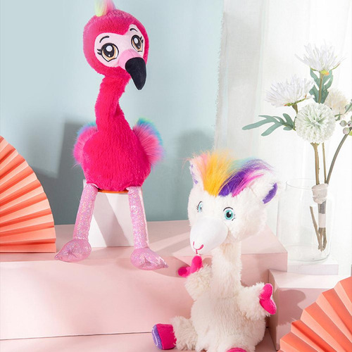 Peluche De Baile Animal Toys Flamingo Electric Flamingo