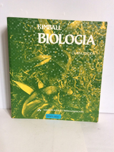 Biología - John W. Kimball - 4ta Edición - Addison Wesley 