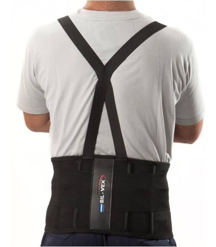 Faja Lumbar Negra Bil-vex Confort- Talle Xxl - (120-130cm)