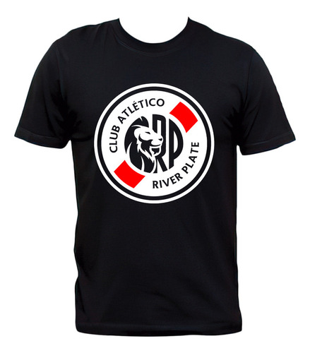 Remera Negra River Plate León Carp Fútbol Argentino