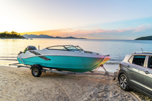 Imagem 13 de 15 de Focker 188 Joy + Mercury 4t 100 Hp - Porto Do Rio