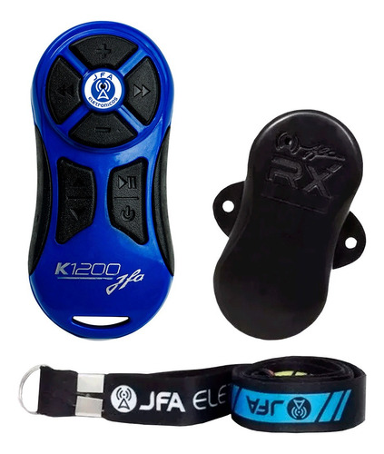 Controle Longa Distancia Jfa K600 Preto Com Azul