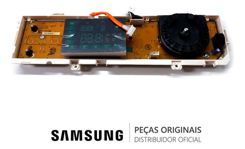 Placa Display Interface 127v Wd90j6410ax Lava E Seca Samsung