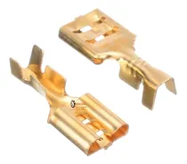 Comprar 6 Terminal Plano Hembra Cobre Instalaciones Universal 